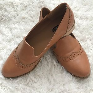 Charlotte Russe Cognac Loafers